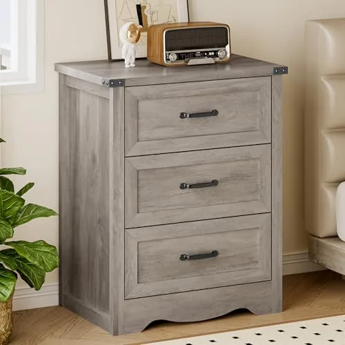 Slim 3-Drawer Dresser, 23.6 in Wide, Wood
